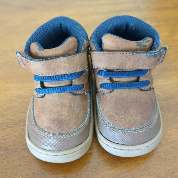 Baby Boys' Surprize by Stride Rite Branly Boots - Brown toddler size 4 medium - Picture 2 of 9